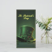St. Patrick's Day-hoed en shamrock-ontwerp (Staand voorkant)