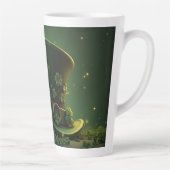 St. Patrick's Day-hoed en shamrock-ontwerp Latte Mok (Rechts)