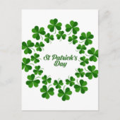 St Patrick's day Holiday Briefkaart (Voorkant)