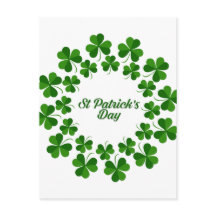 St Patrick's day Holiday Briefkaart