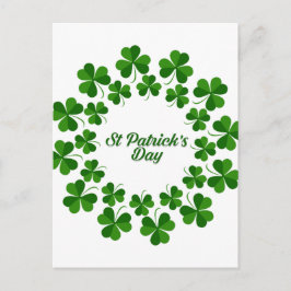 St Patrick's day Holiday Briefkaart