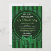 St. Patrick's Day Holiday Dinner Party Invitation Kaart (Voorkant)