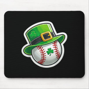St. Patrick's Day Honkbal Klaver Pet Lucky Shamro Muismat