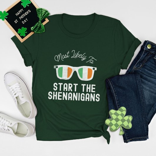 St Patrick's Day Hoogstwaarschijnlijk naar groepsw T-shirt