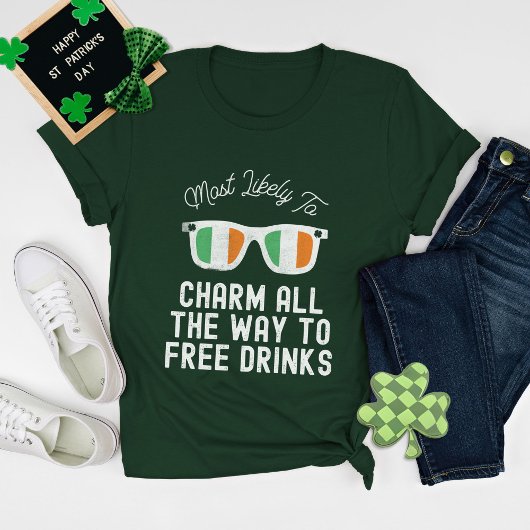 St Patrick's Day Hoogstwaarschijnlijk naar groepsw T-shirt