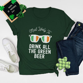 St Patrick's Day Hoogstwaarschijnlijk naar groepsw T-shirt