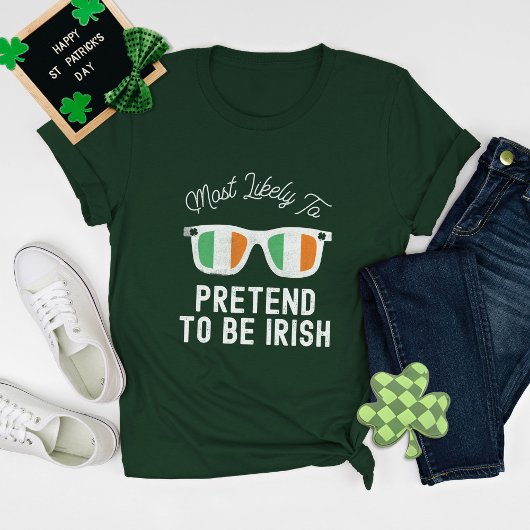 St Patrick's Day Hoogstwaarschijnlijk naar groepsw T-shirt
