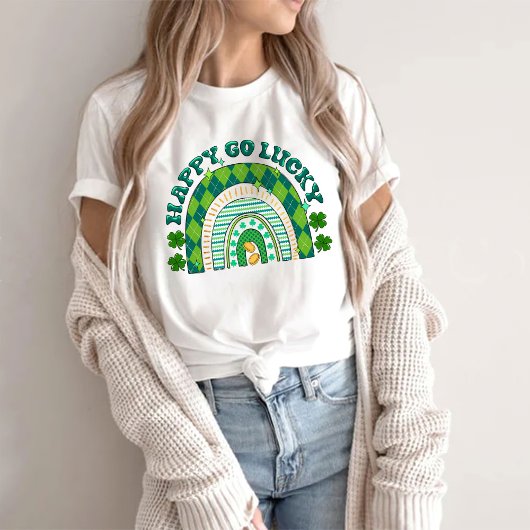 St. Patrick's Day Howdy Go Lucky T-shirt