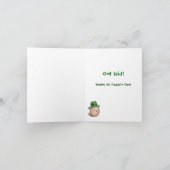 St. Patrick's Day humor voor volwassenen Kaart (Binnen)