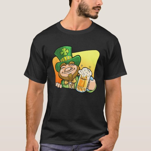 St Patricks Day I Love Day Drink Funny Gifts be T-shirt (Voorkant)