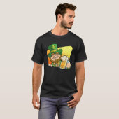 St Patricks Day I Love Day Drink Funny Gifts be T-shirt (Voorkant volledig)