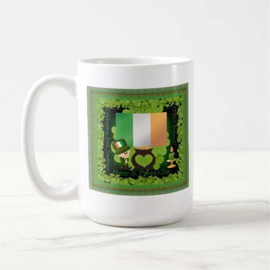 St. Patrick's Day I Love Ireland Mok (Links)