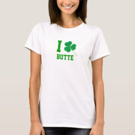 St. Patrick's Day I Shamrock Butte Montana T-shirt