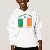 St. Patrick's Day Ierland Vlag Aangepaste Naam Sha (Voorkant)