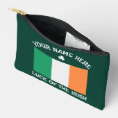 St. Patrick's Day Ierland Vlag Aangepaste Naam Sha Etui (Open)