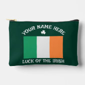 St. Patrick's Day Ierland Vlag Aangepaste Naam Sha Etui (Voorkant)