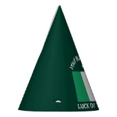 St. Patrick's Day Ierland Vlag Aangepaste Naam Sha Feesthoedjes (Links)