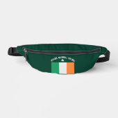 St. Patrick's Day Ierland Vlag Aangepaste Naam Sha Heuptasje (Voorkant)