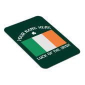 St. Patrick's Day Ierland Vlag Aangepaste Naam Sha Magneet (Rechterzijde)