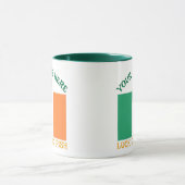 St. Patrick's Day Ierland Vlag Aangepaste Naam Sha Mok (Midden)