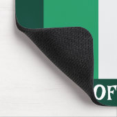 St. Patrick's Day Ierland Vlag Aangepaste Naam Sha Muismat (Hoek)