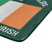 St. Patrick's Day Ierland Vlag Aangepaste Naam Sha Snijplank (Hoek)
