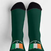 St. Patrick's Day Ierland Vlag Aangepaste Naam Sha Sokken (Top)