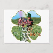 St. Patrick's Day Iers Amerikaans kabouter Briefkaart (Voorkant)