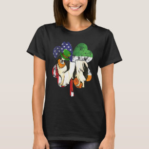 St Patricks Day Iers Amerikaanse Vlag Japanse Kin T-shirt