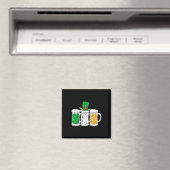 St. Patrick's Day Iers Bier Ierland Vlag Klavers Magneet (Insitu (Vaatwasser))