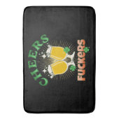 St. Patrick's Day Iers drinken Badmat (Voorkant Verticaal)