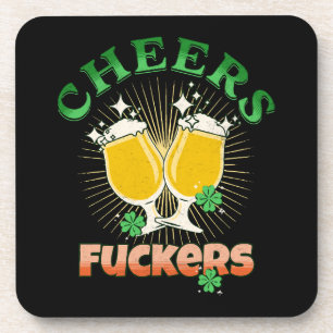 St. Patrick's Day Iers Drinken Bier Onderzetter