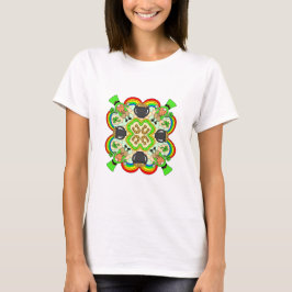 St Patrick's Day | Iers geïnspireerd Mandala T-shirt