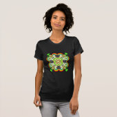 St Patrick's Day | Iers geïnspireerd Mandala T-shirt (Voorkant volledig)