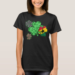 St Patricks Day Iers Groen Afrika Ghanees T-shirt