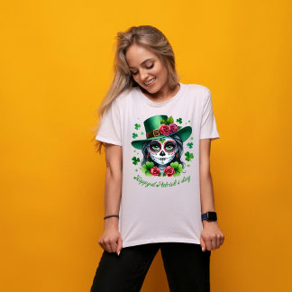 St. Patrick's Day Iers Mexicaans Grote Maat T-shirt