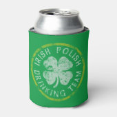 St Patricks Day Iers Pools Drink Team Blikjeskoeler (Blikje Voorkant)
