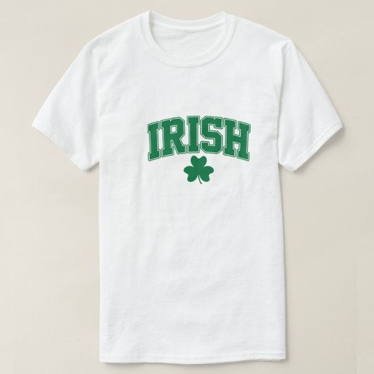 St Patrick's Day Iers T-shirt (Design voorkant)