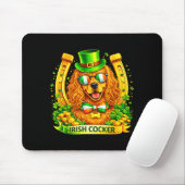 St Patricks Day Ierse Cocker Spaniel Geluk Muismat (Met muis)