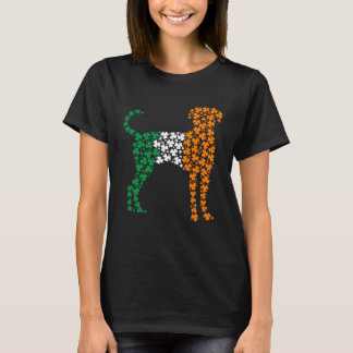 St Patricks Day Ierse Dalmatische Hond T-shirt