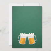 St. Patrick's Day Ierse feestuitnodiging Kaart (Achterkant)