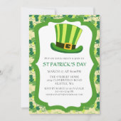 St Patricks Day Ierse feestuitnodiging Kaart (Voorkant)