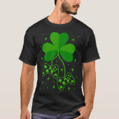 St Patricks Day Ierse Gamer Shamrock Video Game Co T-shirt (Voorkant)