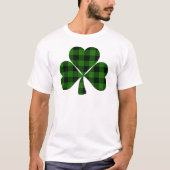 St. Patrick's day, Ierse groene vlekshamrock T-shirt (Voorkant)