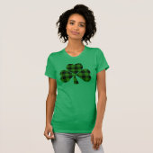 St. Patrick's day, Ierse groene vlekshamrock T-shirt (Voorkant volledig)