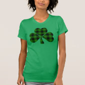 St. Patrick's day, Ierse groene vlekshamrock T-shirt (Voorkant)