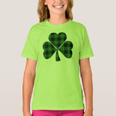 St. Patrick's day, Ierse groene vlekshamrock T-shirt (Voorkant)