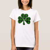 St. Patrick's day, Ierse groene vlekshamrock T-shirt (Voorkant)