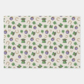St. Patrick's Day Ierse inpakpapier Set van 3 Vel (Voorkant 3)