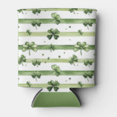 St. Patrick's Day Ierse Klaverontwerp Blikjeskoeler (Voorkant)